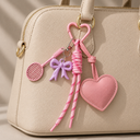Paddle pink bag charm