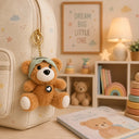 Teddy bear keychain