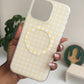 Yellow Checkered Phonecase