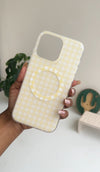 Yellow Checkered Phonecase
