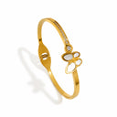 White butterfly kada