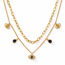 Evileye blue stone chain