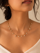 White Stones Chain