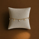 Dragonfly stone bracelet