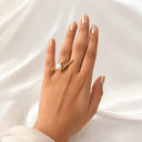 Stacy pearl ring