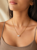 Chunky Two Stone Chain
