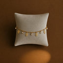 Hamsa stone bracelet