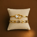 Heart charm set