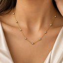 Round stones chain