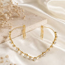 Ivory Drop Head Band