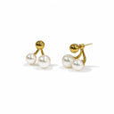 Cherry Pearl studs