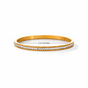 Thin full stone kada