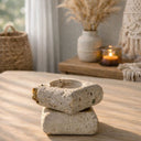 Marble Stone Tea Light Cubes