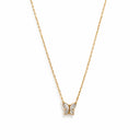 Butterfly stone chain
