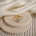 Diamond solitaire ring