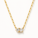 Chunky Two Stone Chain