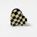 Black and white heart claw