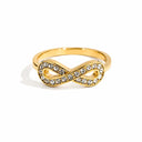 Bow stone ring