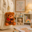 Teddy bear keychain