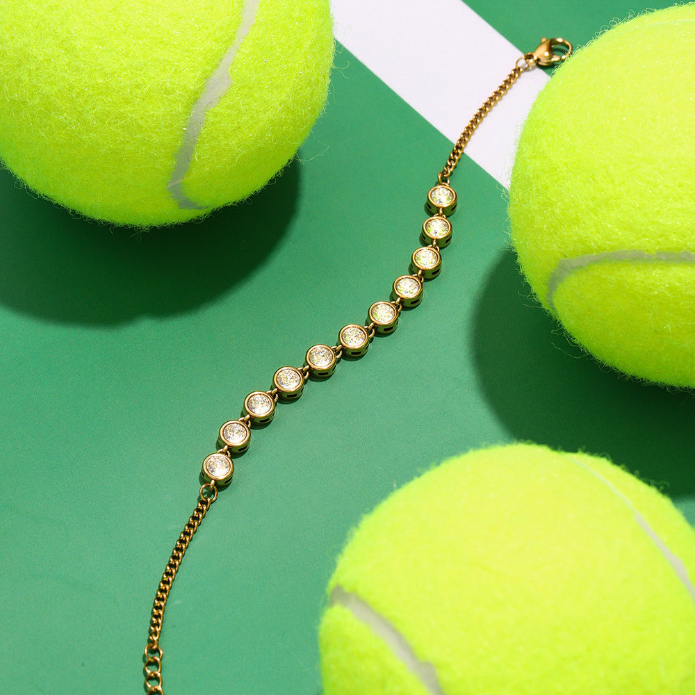 Mina Tennis Bracelet