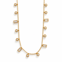White Stones Chain
